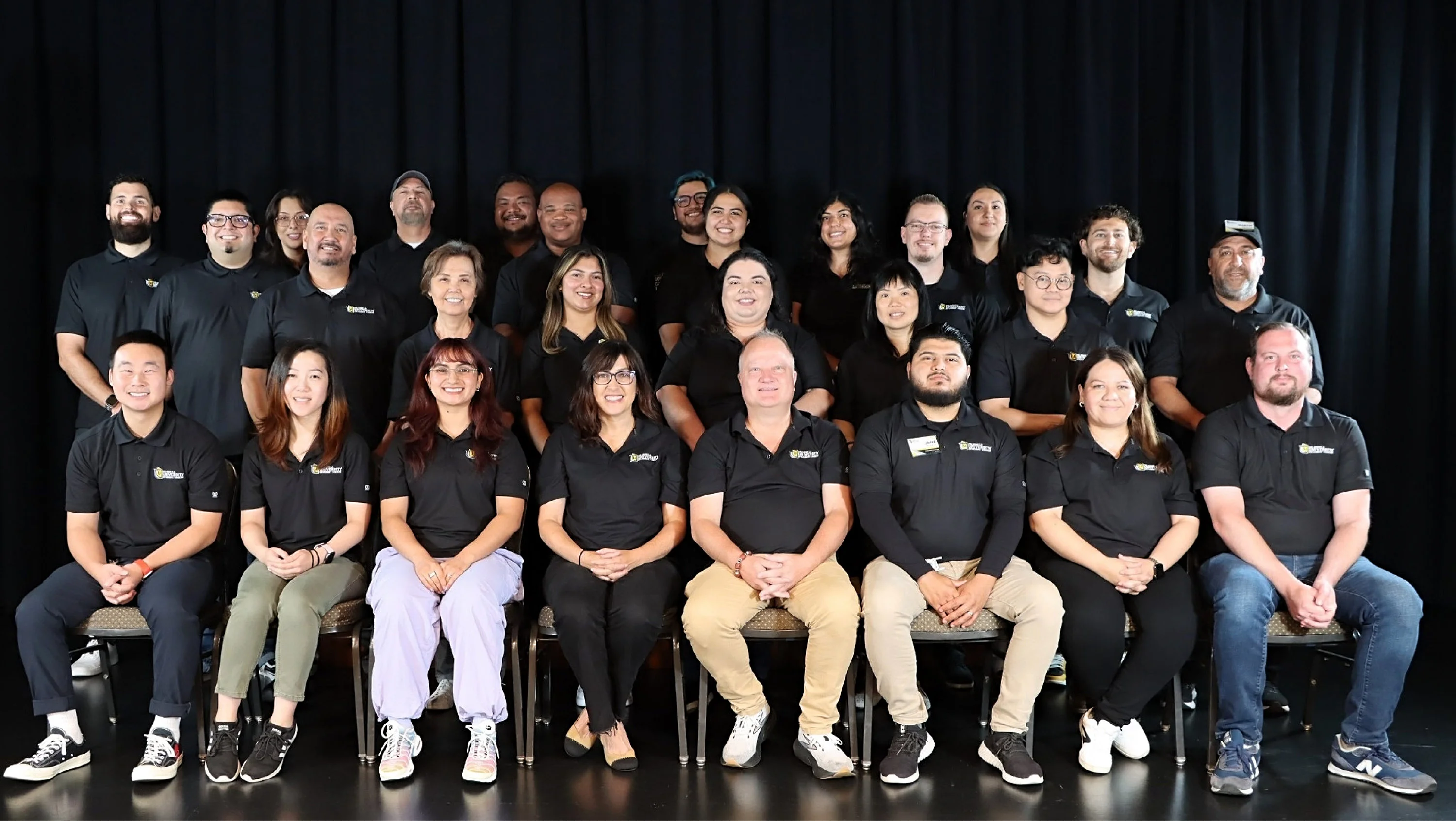 group photo of full time u-su staff