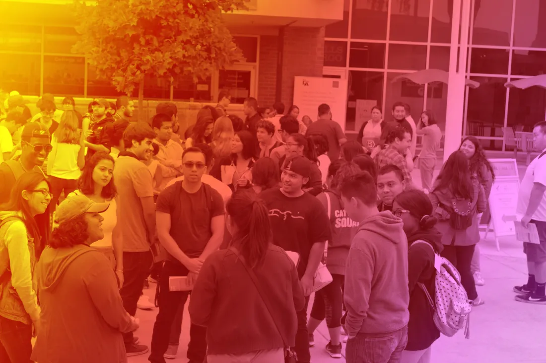 Students celebrating
