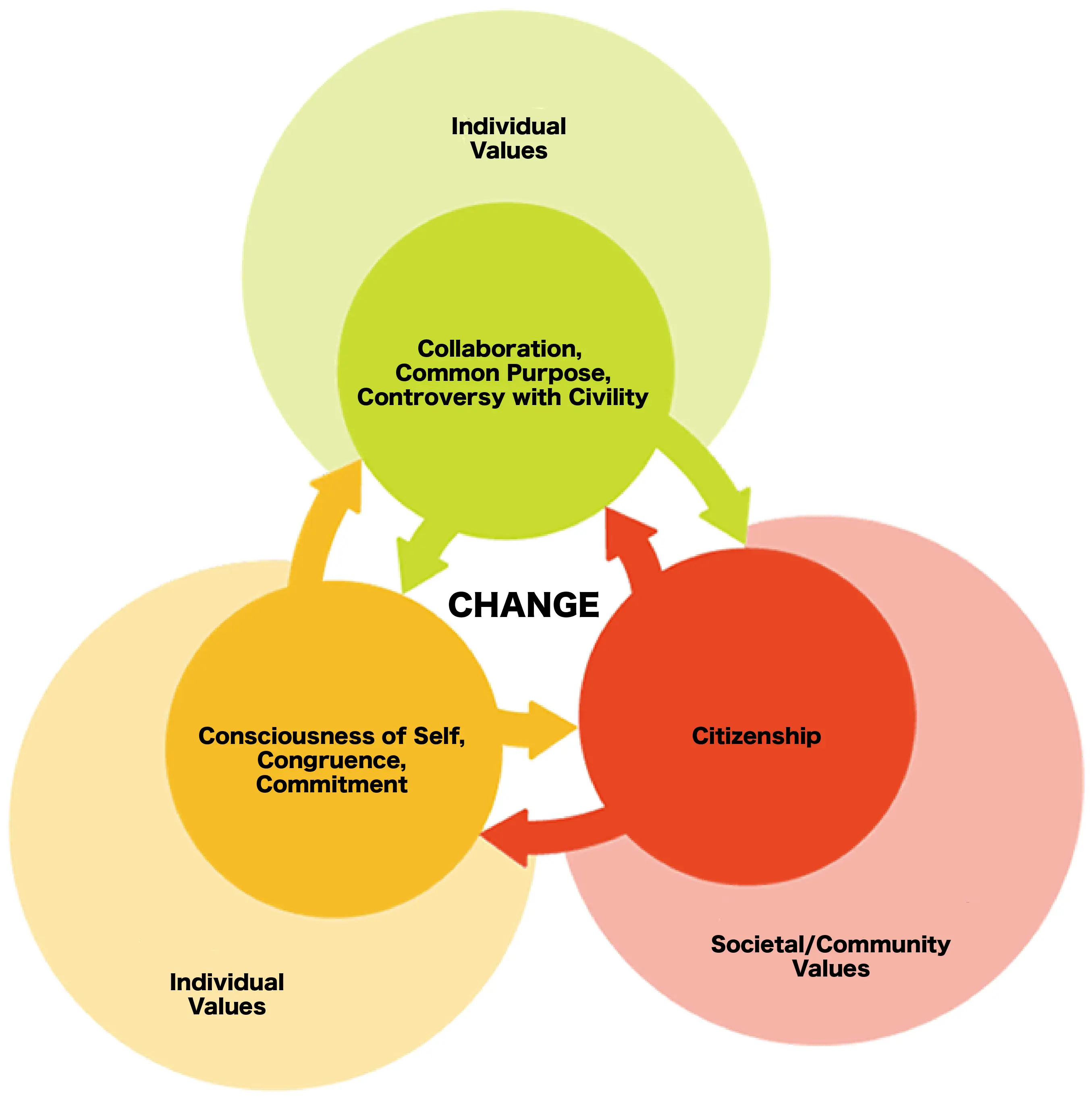 Social Change Model Diagram